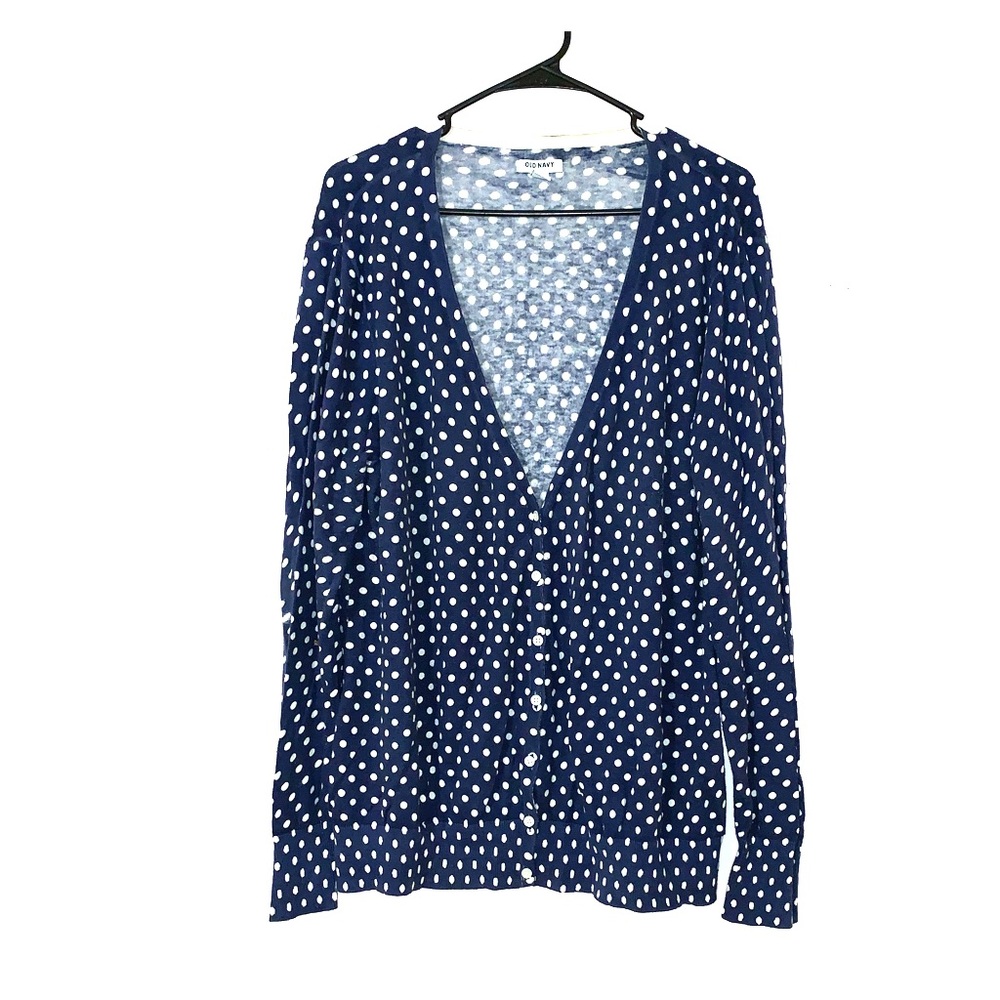 Polka dot sweater